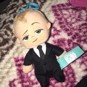 Boss Baby plush key chain